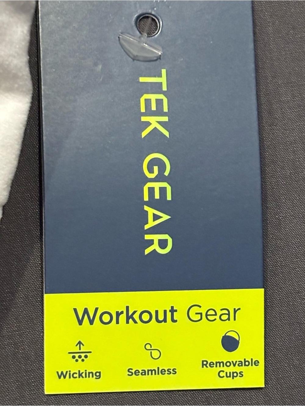 Tek Gear Lot of 3 Seamless Racerback Sports Bras Size Large Low Impact Padded - Picture 5 of 8